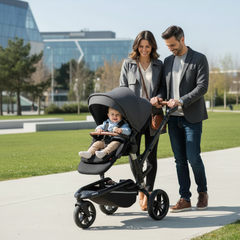 Jané Trider Travel System with Be Cool i-Size Car Seat &amp; Transporter Plus Carrycot