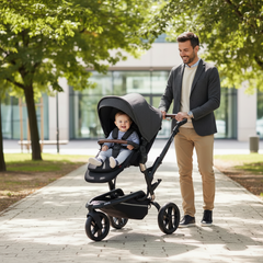 Jané Trider Travel System with Transporter Plus & Koos R1 – Black