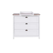 Tutti Bambini Verona Chest Changer - White/Oak image 2