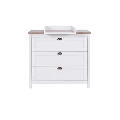 Tutti Bambini Verona Chest Changer - White/Oak