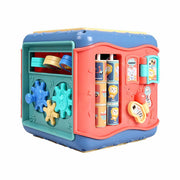 Six-Sided Montessori Activity Cube image 1
