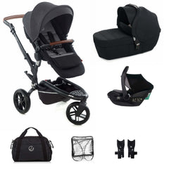 Jané Trider Travel System with Be Cool i-Size Car Seat &amp; Transporter Plus Carrycot
