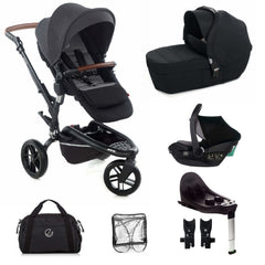 Jané Trider Travel System with Be Cool i-Size Car Seat &amp; Transporter Plus Carrycot