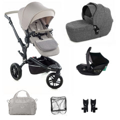 Jané Trider Travel System with Be Cool i-Size Car Seat &amp; Transporter Plus Carrycot