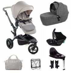 Jané Trider Travel System with Be Cool i-Size Car Seat &amp; Transporter Plus Carrycot