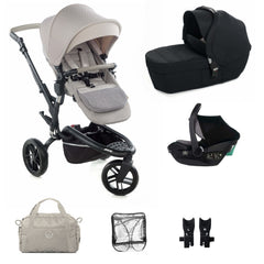 Jané Trider Travel System with Be Cool i-Size Car Seat &amp; Transporter Plus Carrycot