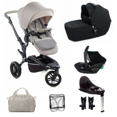 Jané Trider Travel System with Be Cool i-Size Car Seat &amp; Transporter Plus Carrycot