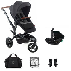 Jané Trider Travel System with Be Cool i-Size Car Seat &amp; Transporter Plus Carrycot