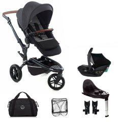 Jané Trider Travel System with Be Cool i-Size Car Seat &amp; Transporter Plus Carrycot