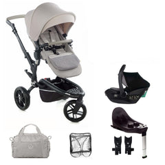 Jané Trider Travel System with Be Cool i-Size Car Seat &amp; Transporter Plus Carrycot
