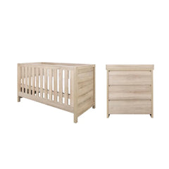 Tutti Bambini Modena 2-Piece Nursery Furniture Set – Oak