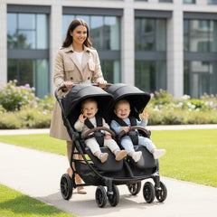 Jané Twinlink Luxe Pushchair with Footmuffs