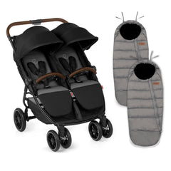 Jané Twinlink Luxe Pushchair with Footmuffs