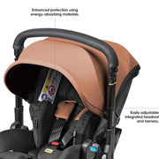 Doona X Infant Car Seat & Stroller – Terracotta image 5