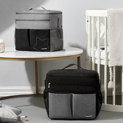 Stroller Organiser Bag with Bottle Pocket
