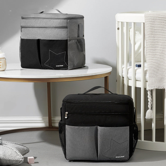 Stroller Organiser Bag with Bottle Pocket