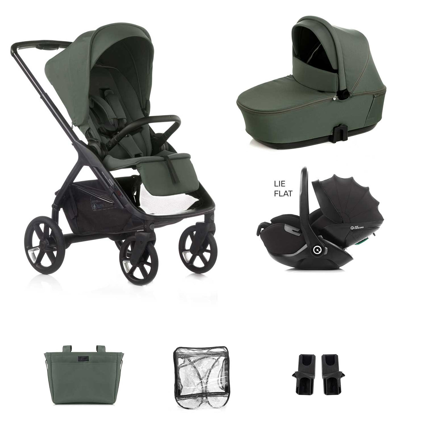 Jané Keep Trio Travel System with Kombibaby 360 Car Seat