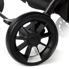 Jane, Twinside Twin Stroller, Coal