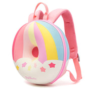 Kindergarten School Bag Donut Early Education Training Institution Children Backpack image 3