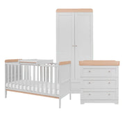 Tutti Bambini Rio 3 pcs Room Set - Slate/Honey Oak image 2
