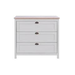 Tutti Bambini Verona 2-Piece Nursery Furniture Set – Dove Grey & Oak