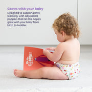 Revolutionary Reusable Nappy in Sunshine Friends image 4