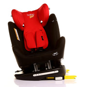 baby plus Orbitfix Group 0+/1/2/3 (Birth to 12 Years) Car Seat - Black Red image 29