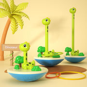 TUmbler Animal Rainbow Ring Baby Early Education Puzzle 3-6 Years Old Parent-child Interaction Toys image 3