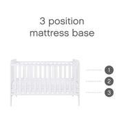 Tutti Bambini Rio 3 pcs Room Set - White image 8