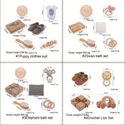 Baby Gift Box Set Bath Towel Toys image 9
