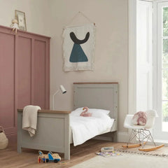 Tutti Bambini Verona 2-Piece Nursery Furniture Set – Dove Grey & Oak