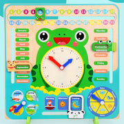 Wooden Multi-Function Calendar Clock image 5