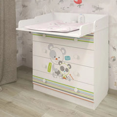 Shefa Kids 800 Changing Dresser – Pandas