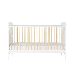 Ickle Bubba Coleby Scandi Cot Bed – Scandi White