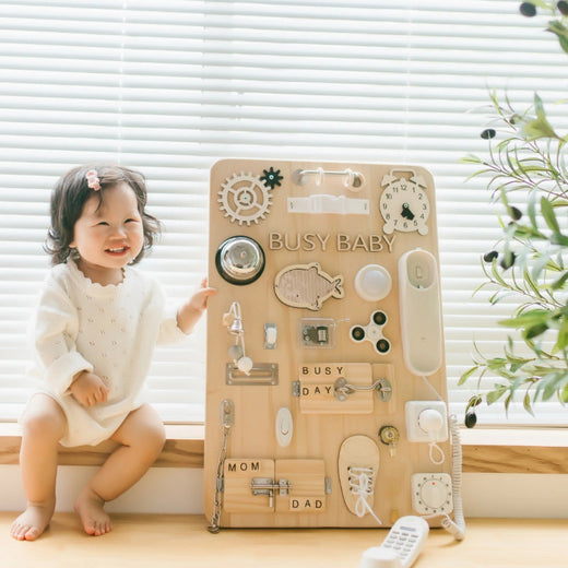 Montessori Busy Board Accessories – DIY Early Learning Activity Toys