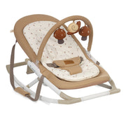 Fold Hammock Baby Rocker with Toy Arch & Reversible Newborn Cushion image 1