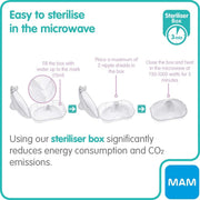 MAM Breast Protector Nipple Shields Twin Pack & Case – Small (Size 1 / 17mm) image 7