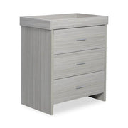 Ickle Bubba Pembrey Changing Unit & Chest - Ash Grey image 1