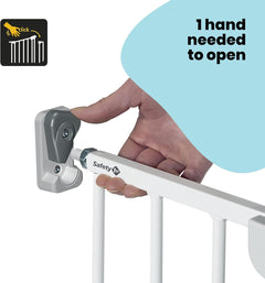 Safety 1st Wall Fix Extending Metal Safety Gate – White