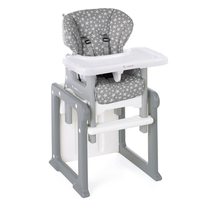 Jané Mila Leatherette Highchair – Forest Green