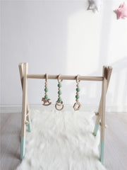 Newborn baby baby fitness frame image 8