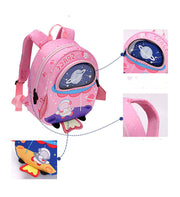 Breathable Trend Astronaut Kindergarten Anti Lost Backpack image 6
