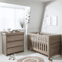 Tutti Bambini Modena 2-Piece Nursery Furniture Set – Oak
