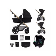 Kinderkraft Moov 2 3-in-1 Travel System - Black image 1