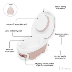 My Carry Potty - Blush Pink
