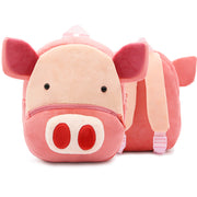 Cute Plush Animal Backpack for Kids – Cartoon Nursery & School Bag image 1