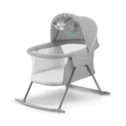 Kinderkraft Lovi 3-in-1 Baby Crib - Grey image 1