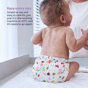 The Everything Reusable Nappy Bundle in Garden Party and Pastels image 6