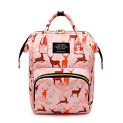 Ultra-Light Mummy Changing Backpack – Printed Baby Changing Bag image 6