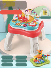Baby Activity Table with Musical Piano, Lights & Interactive Toys image 3